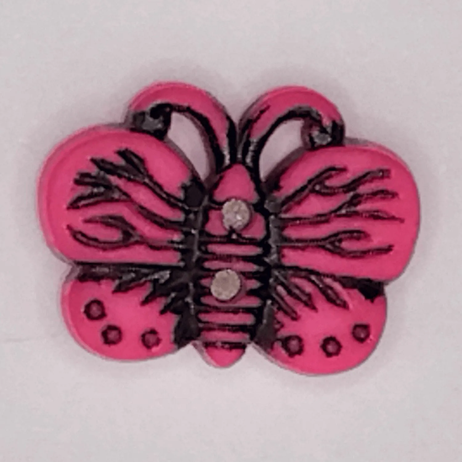 2 Hole Butterfly Button 20mm