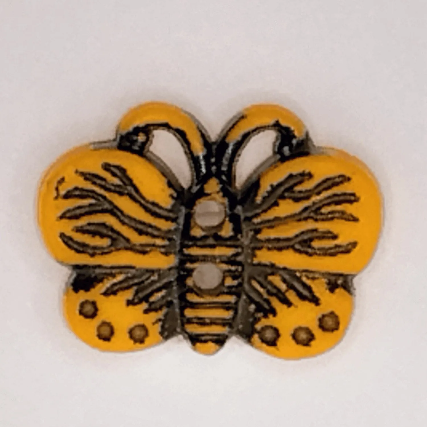 2 Hole Butterfly Button 20mm