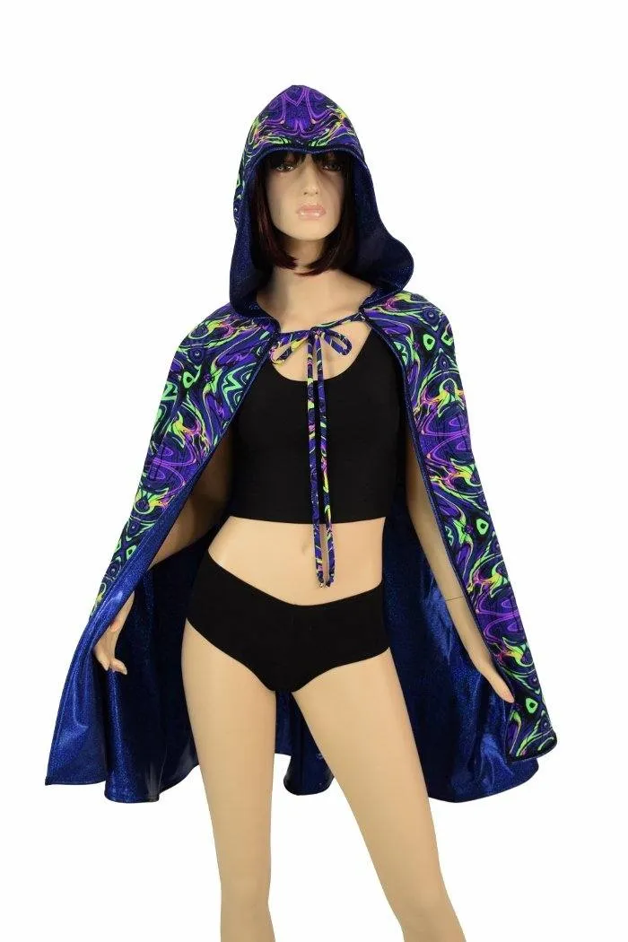 35" Reversible Hooded Cape