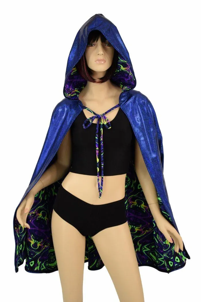 35" Reversible Hooded Cape