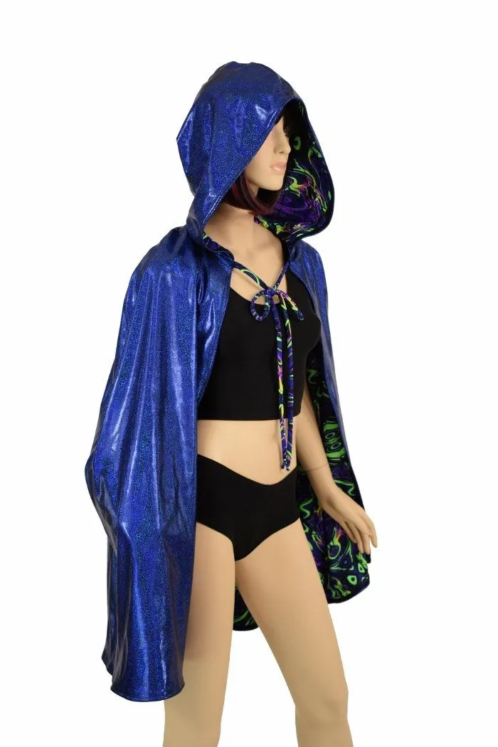 35" Reversible Hooded Cape