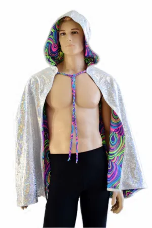 35" Reversible Hooded Cape