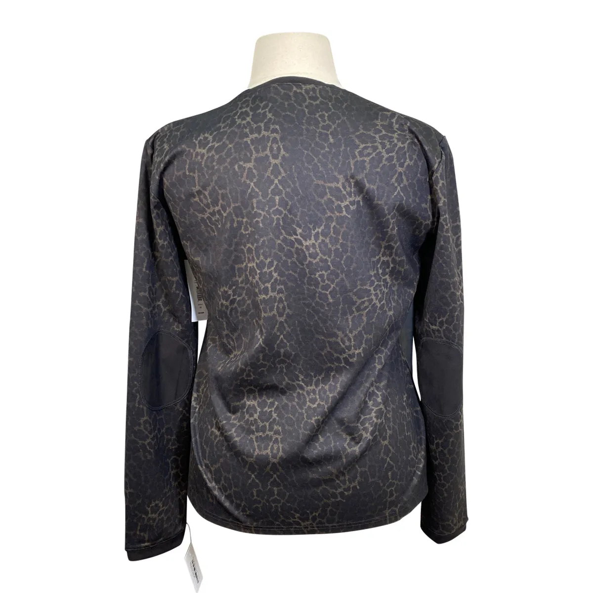 Arista 'Quintessential' V-Neck Sweater in Leopard - Women's XXL