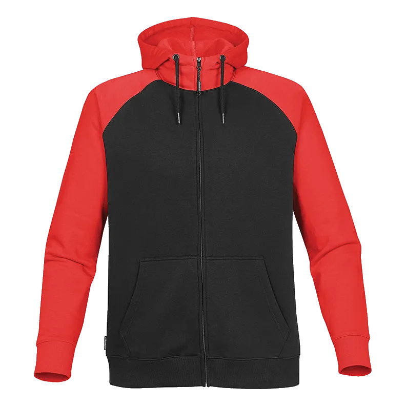 B1873M Mens Omega Two-Tone Zip Hoodie