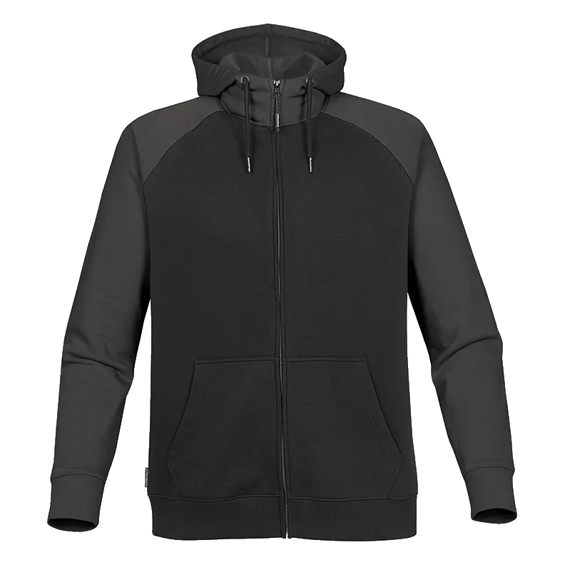 B1873M Mens Omega Two-Tone Zip Hoodie