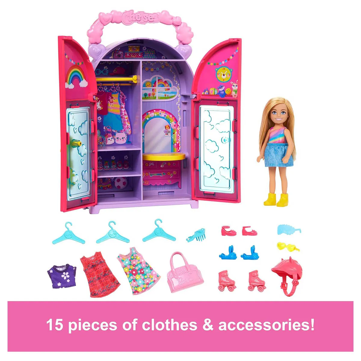 Barbie Chelsea Doll & Closet Playset