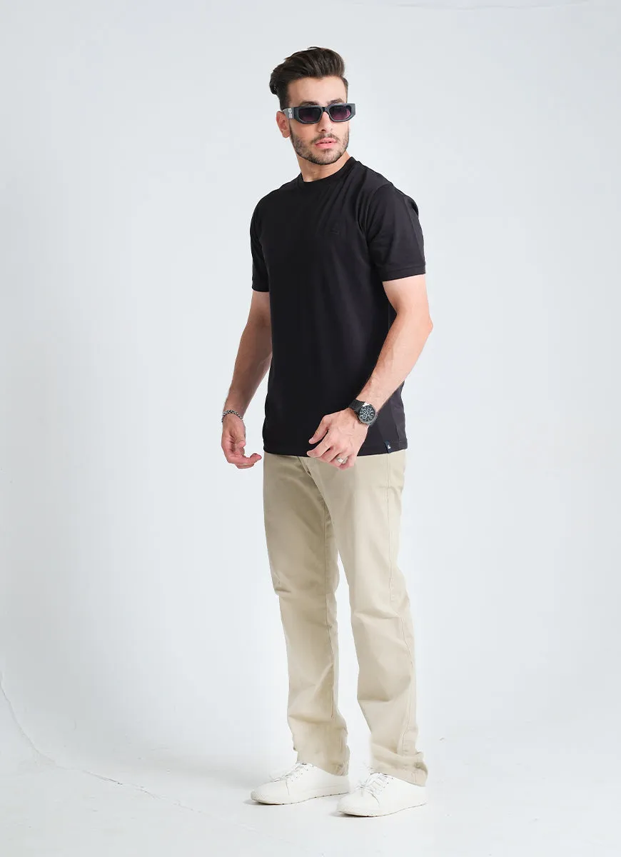 Basic Tee - Basic Tee Black Plain