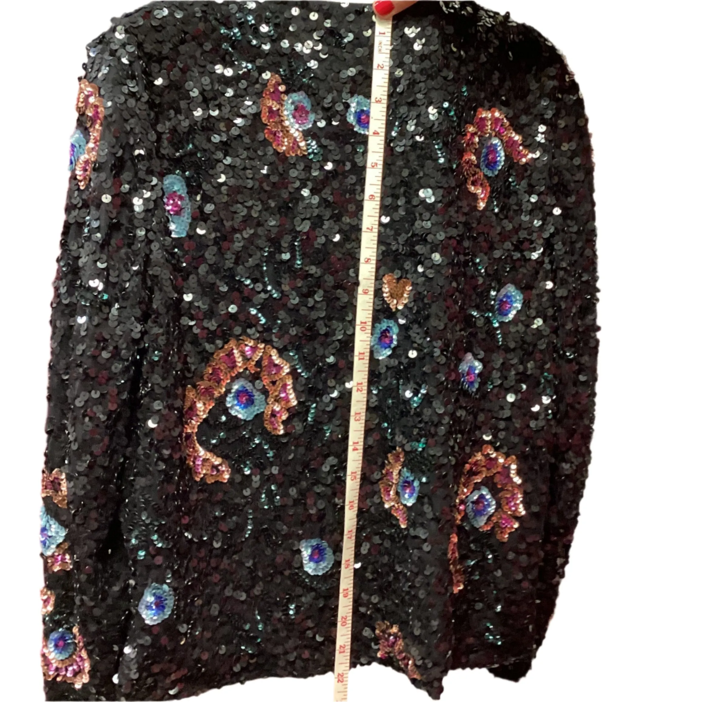 BNWT French Connection Black Valerie Sparkle  Evening Jacket Size UK 14