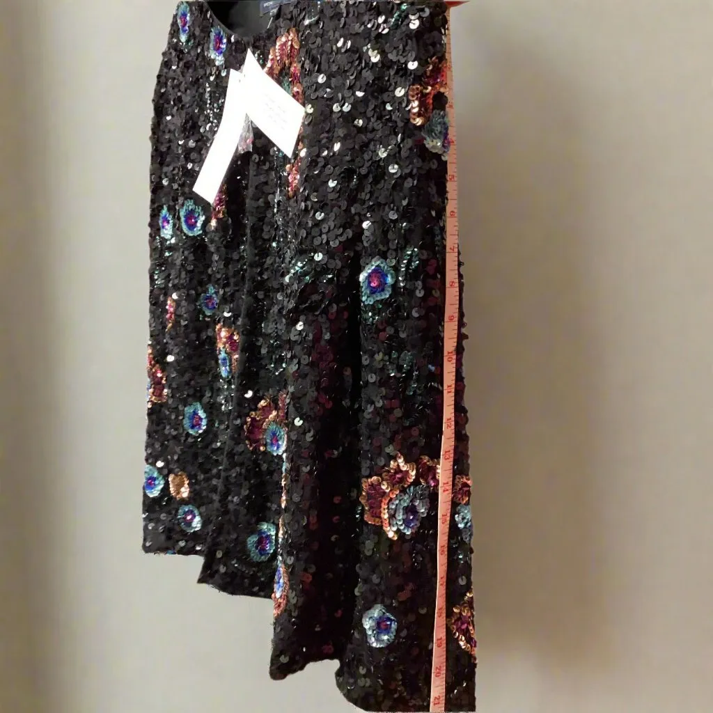 BNWT French Connection Black Valerie Sparkle  Evening Jacket Size UK 14