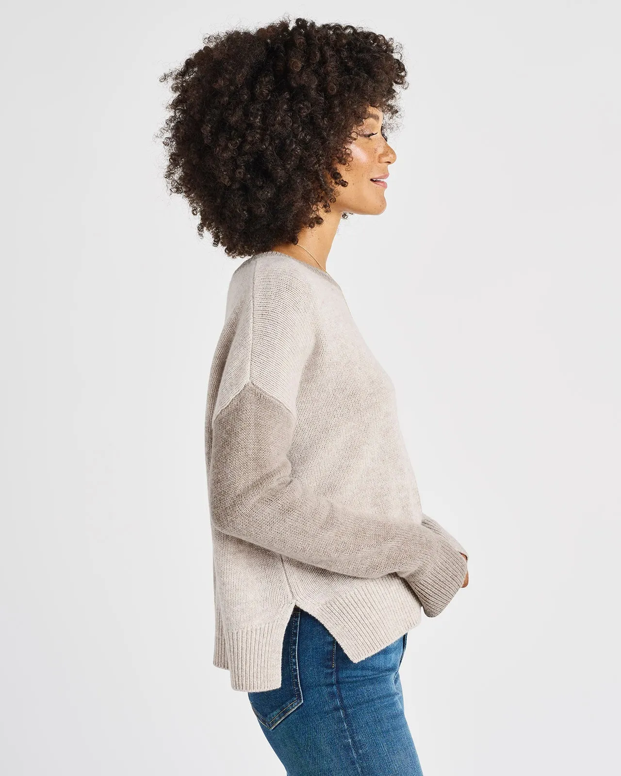 Cashblend Amy Colorblock Sweater