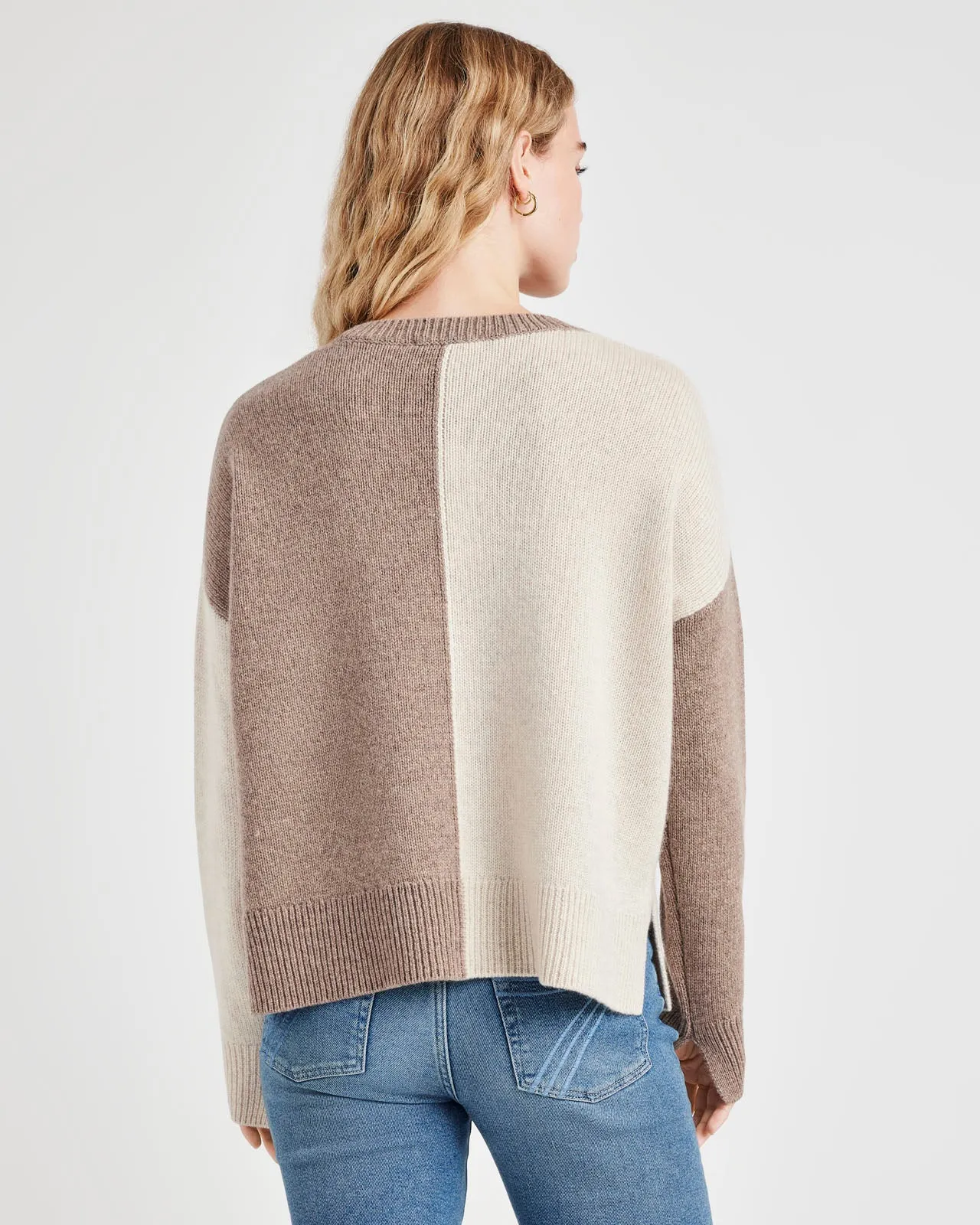 Cashblend Amy Colorblock Sweater