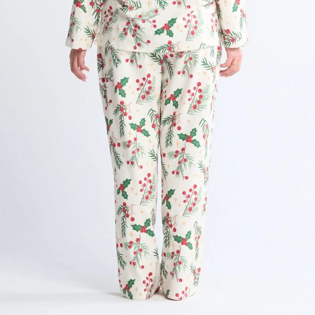 Christmas Pajama Pants - Mistletoe