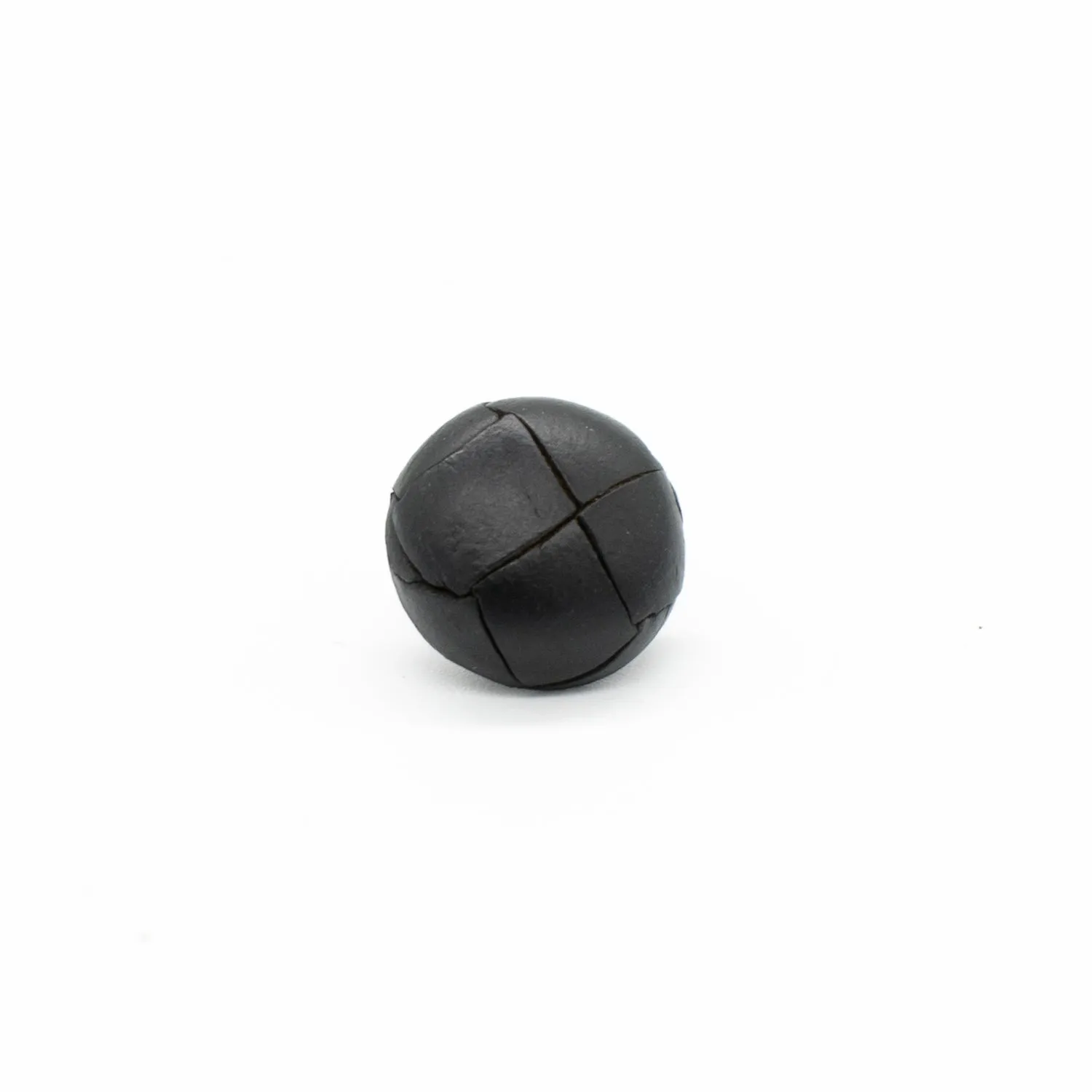 Classic Leather Woven Shank Button