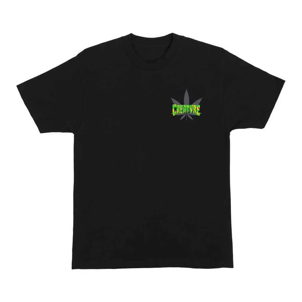 Creature Burnoutz Patch S/S Tee - Black