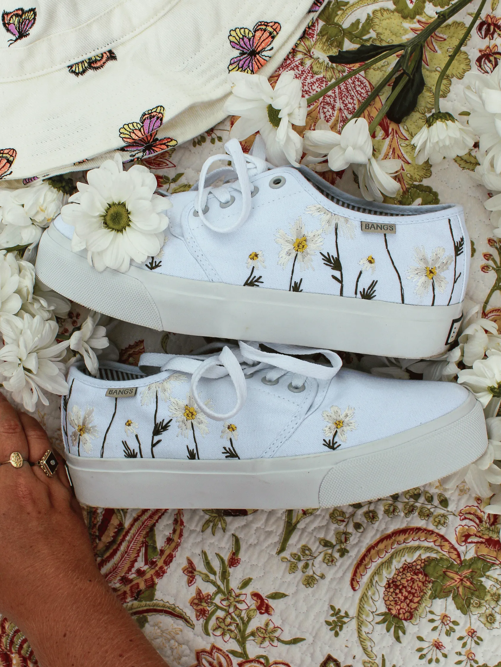 Daisy Dreams Platform Low Top