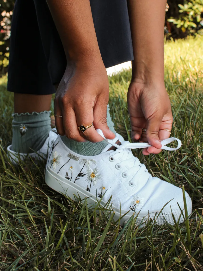 Daisy Dreams Platform Low Top