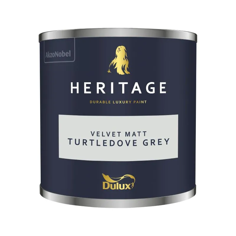 Dulux Heritage Matt Emulsion - Turtledove Grey