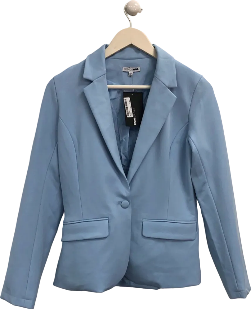 Fashion Nova Blue Blazer UK S