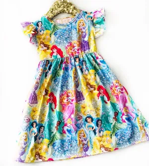 Girls Fun Character Dresses - Confetti Princesses