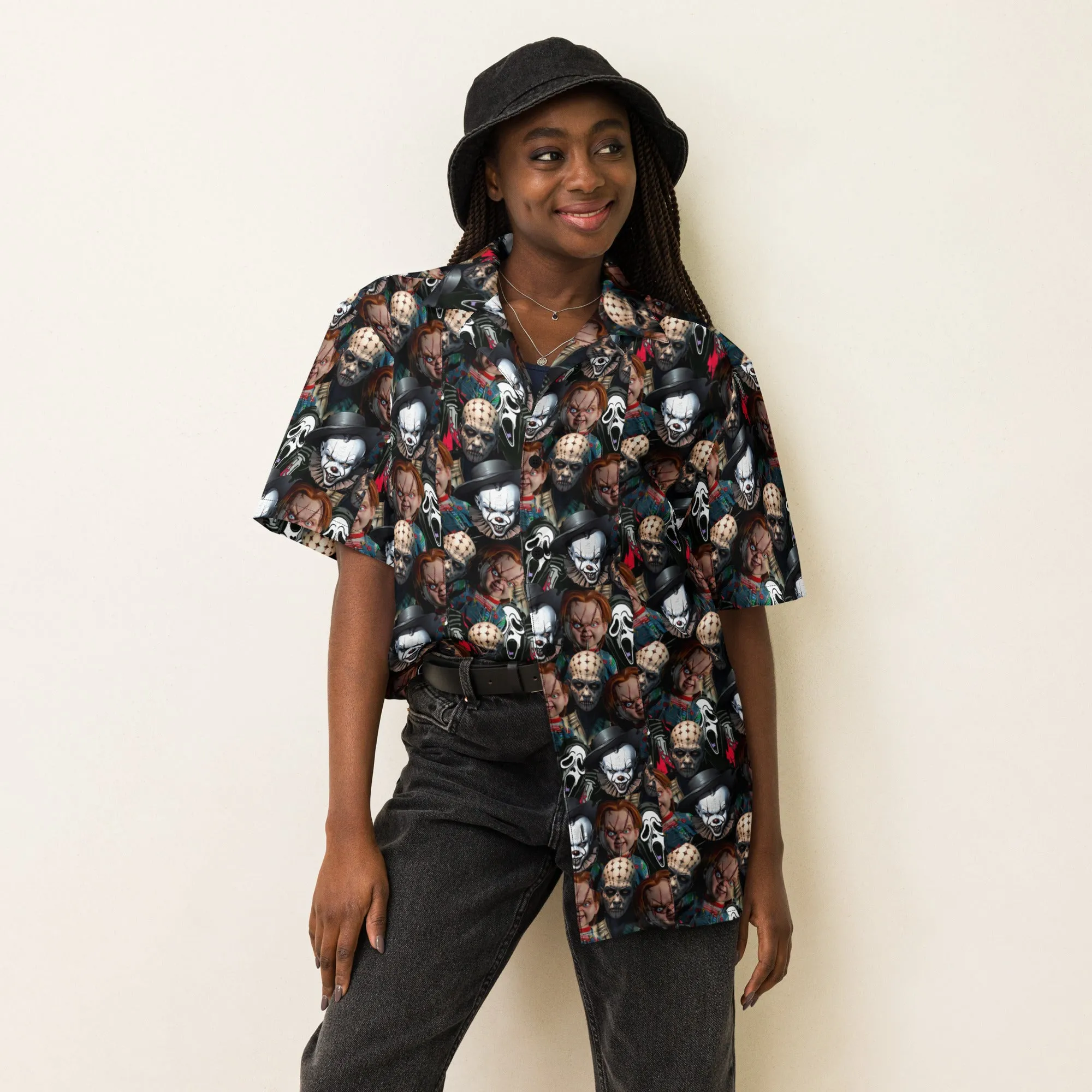 Halloween Button-Down Shirts By VTown Designs