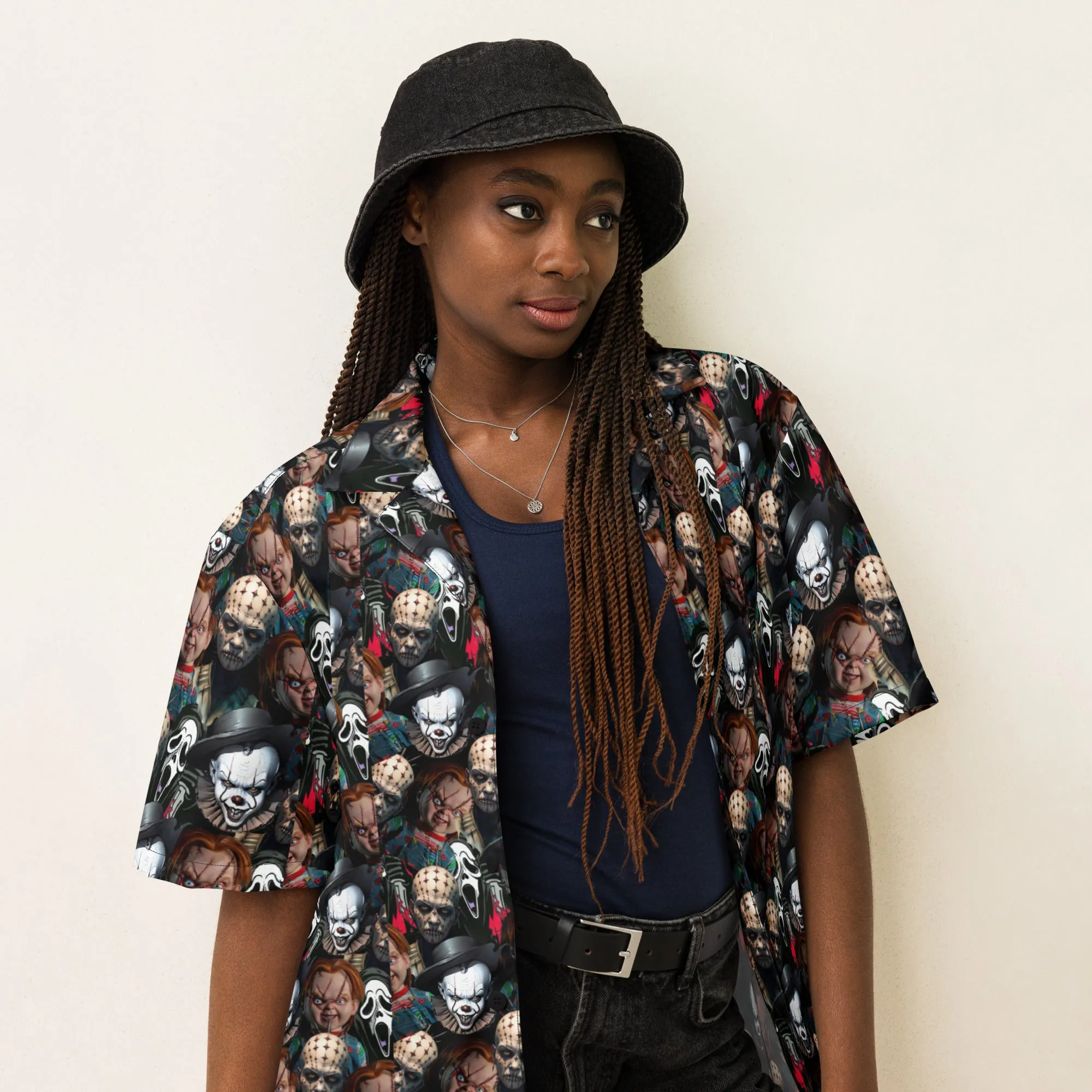 Halloween Button-Down Shirts By VTown Designs