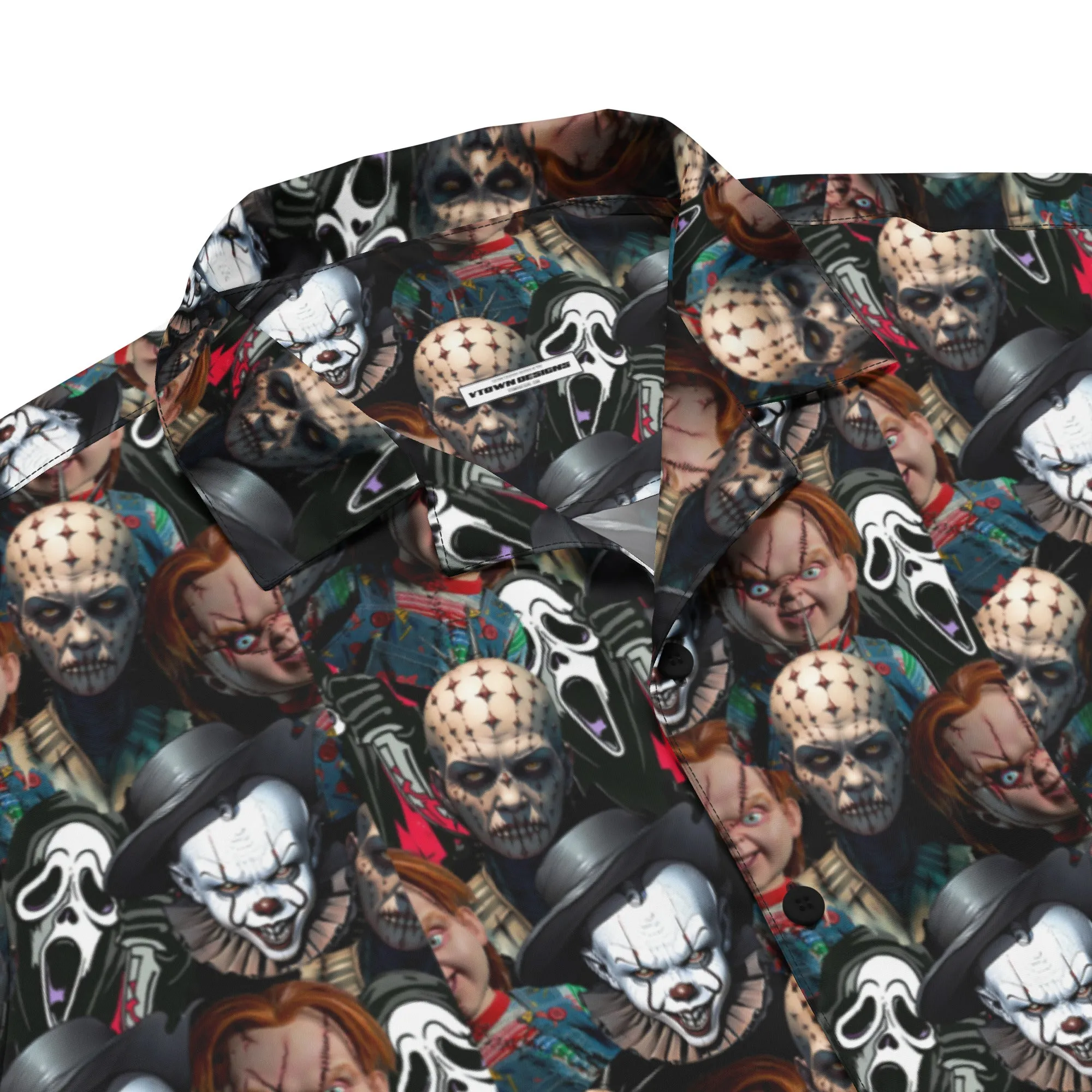 Halloween Button-Down Shirts By VTown Designs