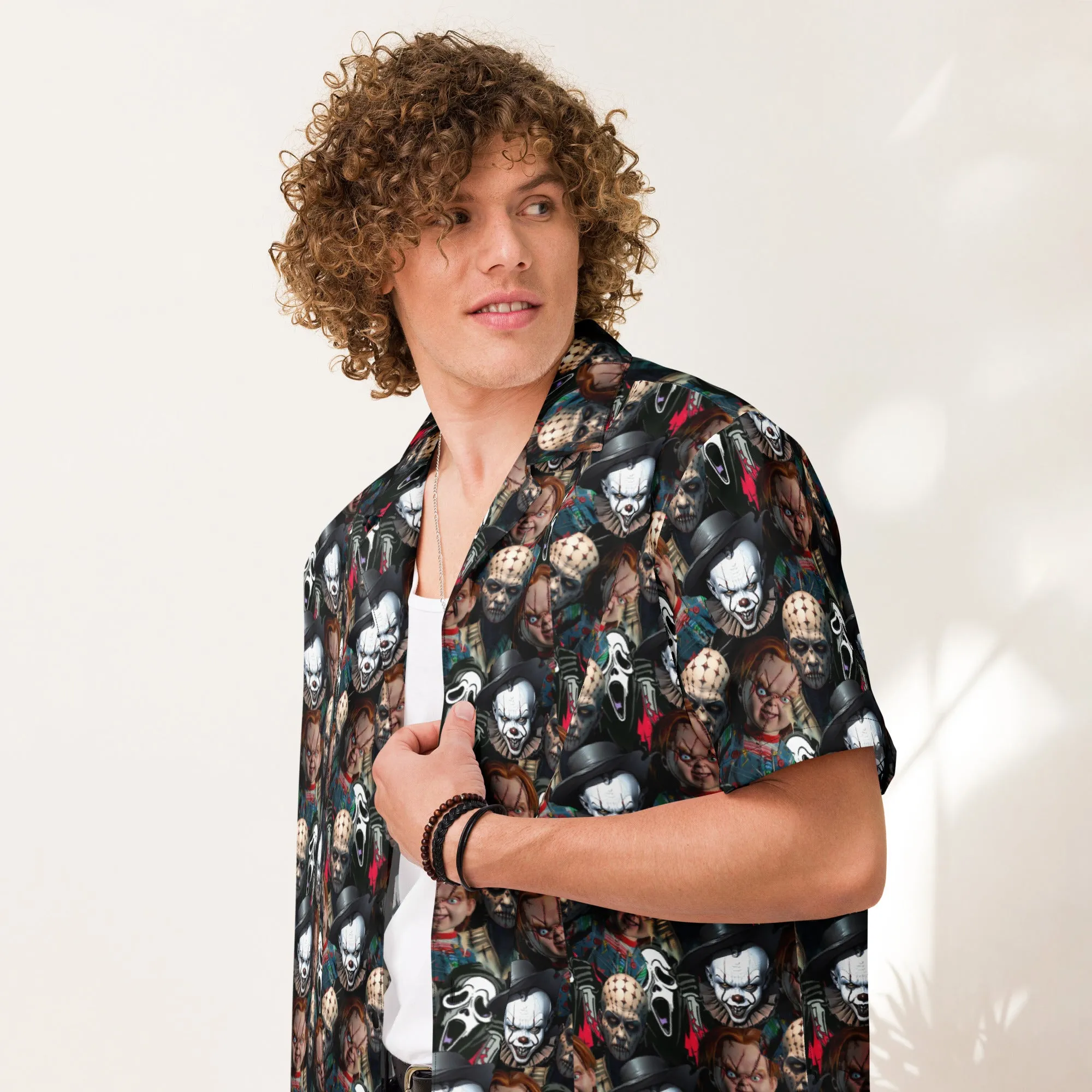 Halloween Button-Down Shirts By VTown Designs