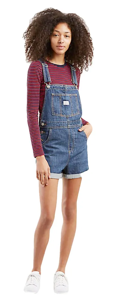 Levi's Women's Vintage Denim Shortall - Short Cut