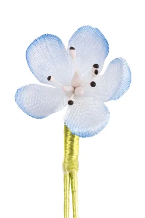 Light Blue Veronica Persica Boutonnière Flower