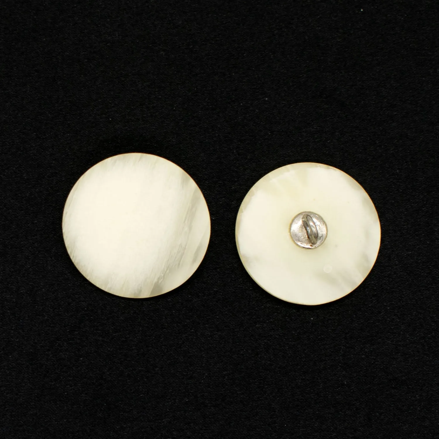 Matt Flat Horn Shank Button