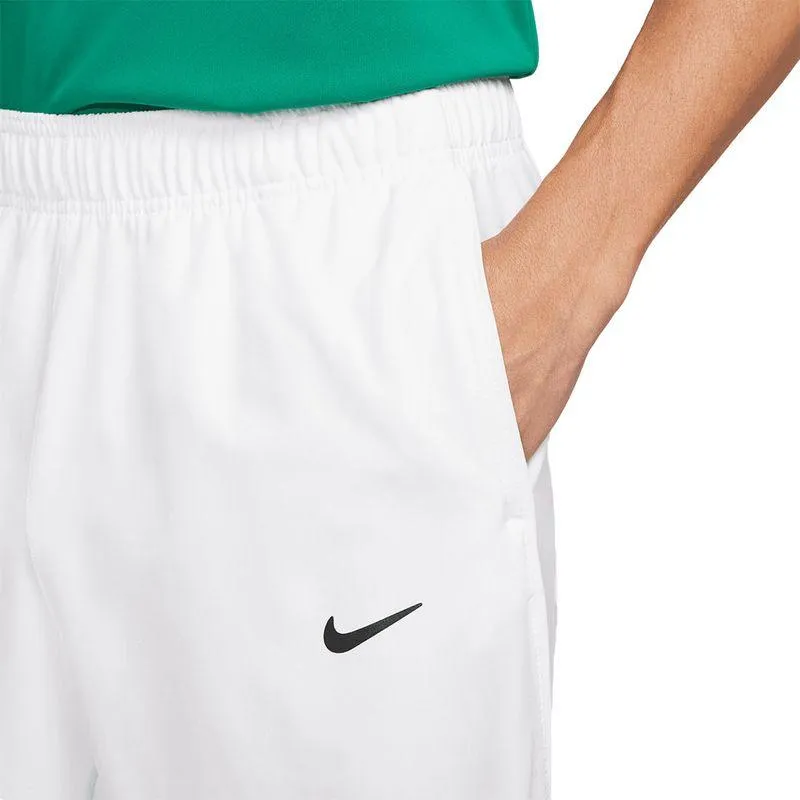 Mens Dri-Fit Advantage Tennis Pants White