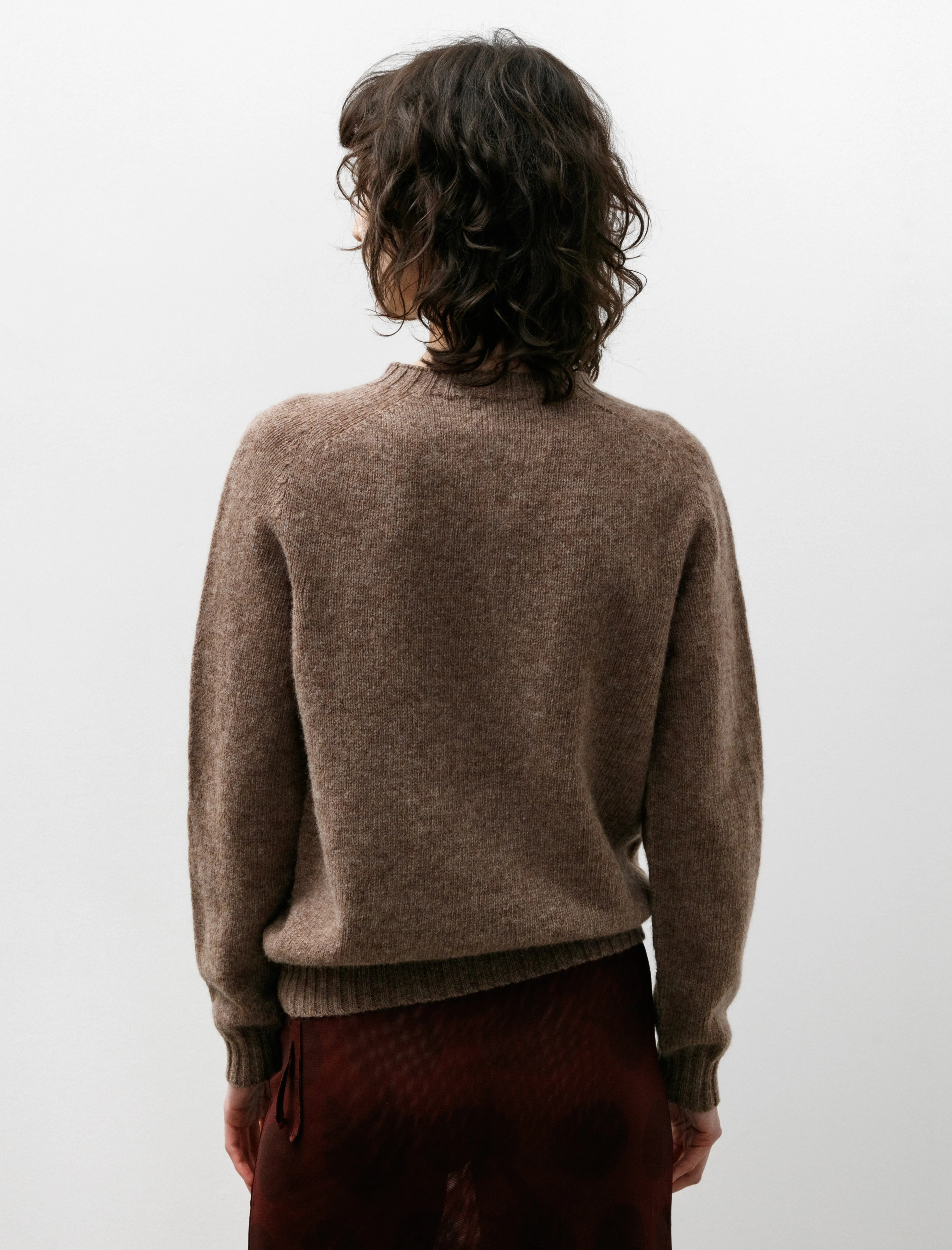 Neighbour Super Soft Crewneck Sweater Nutmeg