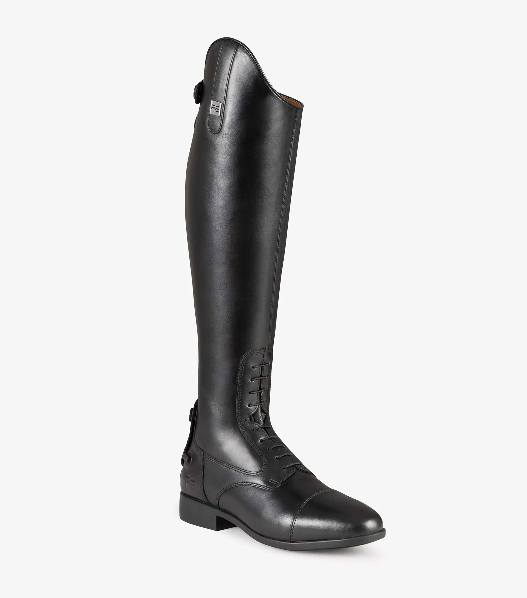 Premier Equine Calanthe Ladies Leather Field Long Riding Boot - Black