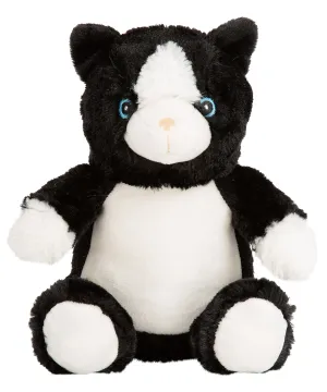 Printme mini teddy | Cat Black/White