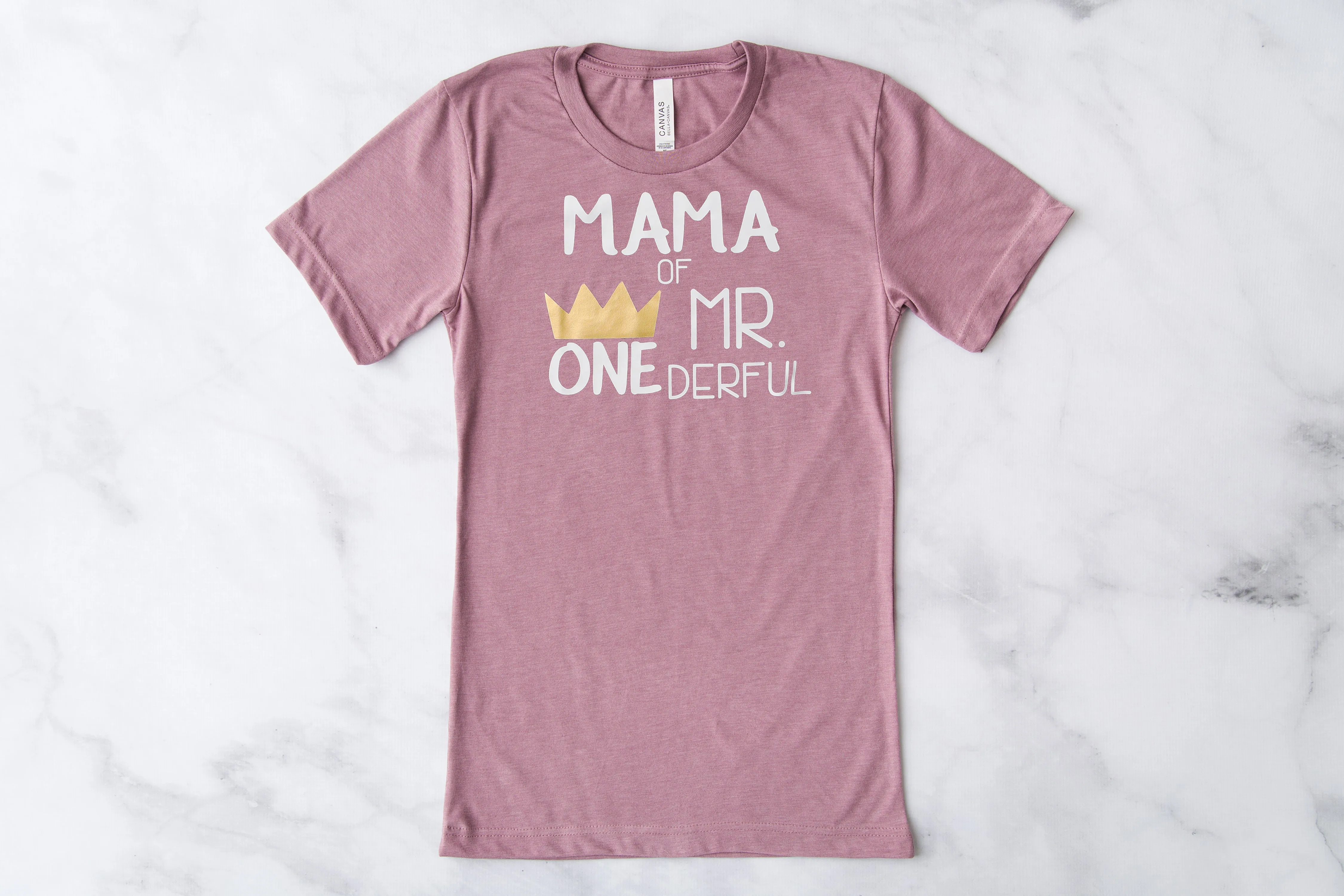 "Mom, Dad of Mr. Onederful" Custom 1st Birthday Family Shirts