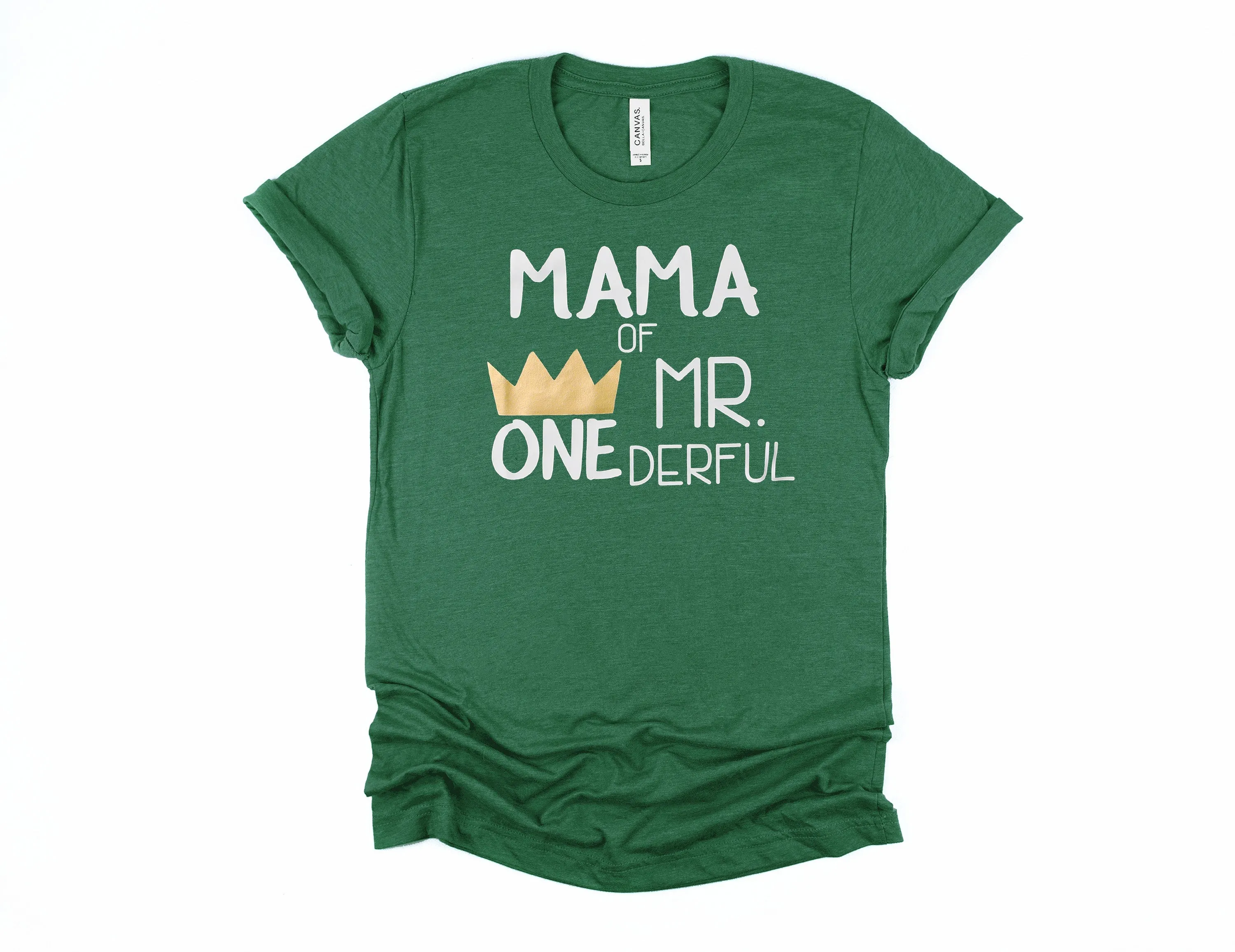 "Mom, Dad of Mr. Onederful" Custom 1st Birthday Family Shirts