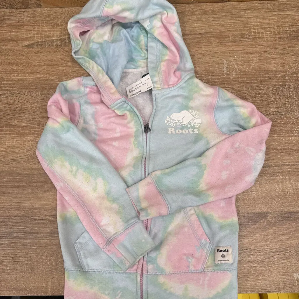 Roots Kids Tie-Dye Hoodie: Multicolor-children-MD Y