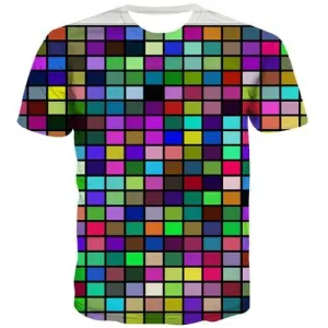 Russia T shirts Men Square Tshirt Anime Colorful T shirts Funny Interesting T-shirts 3d Harajuku Tshirt Printed Short Sleeve