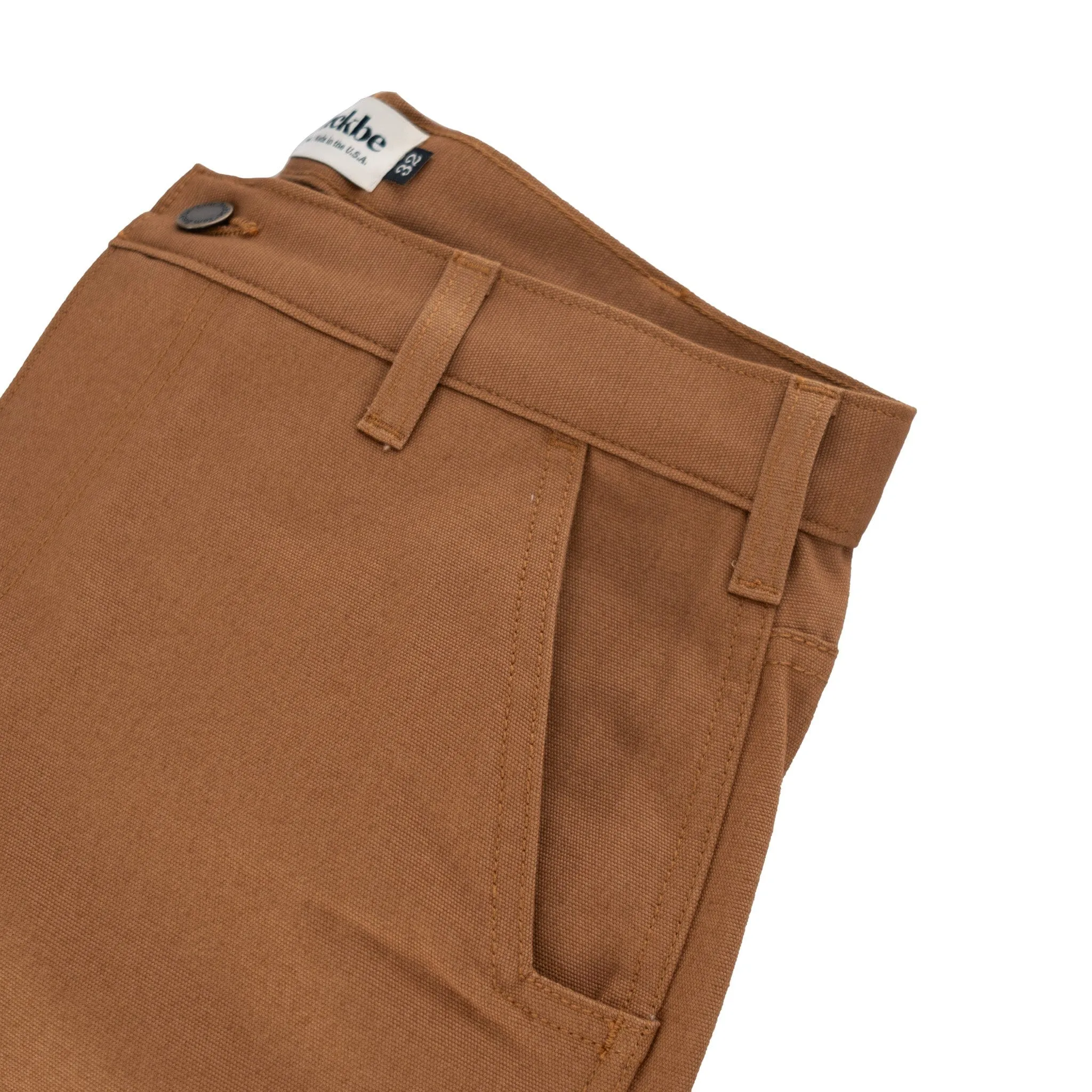 Rutledge Double-Front Canvas Pant