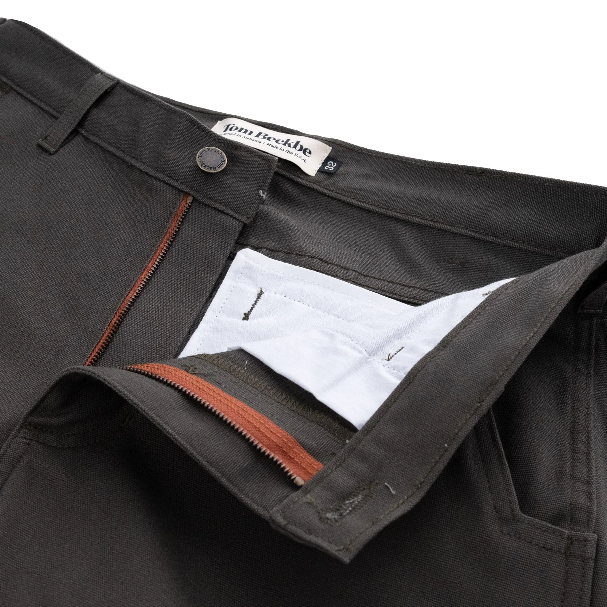 Rutledge Double-Front Canvas Pant