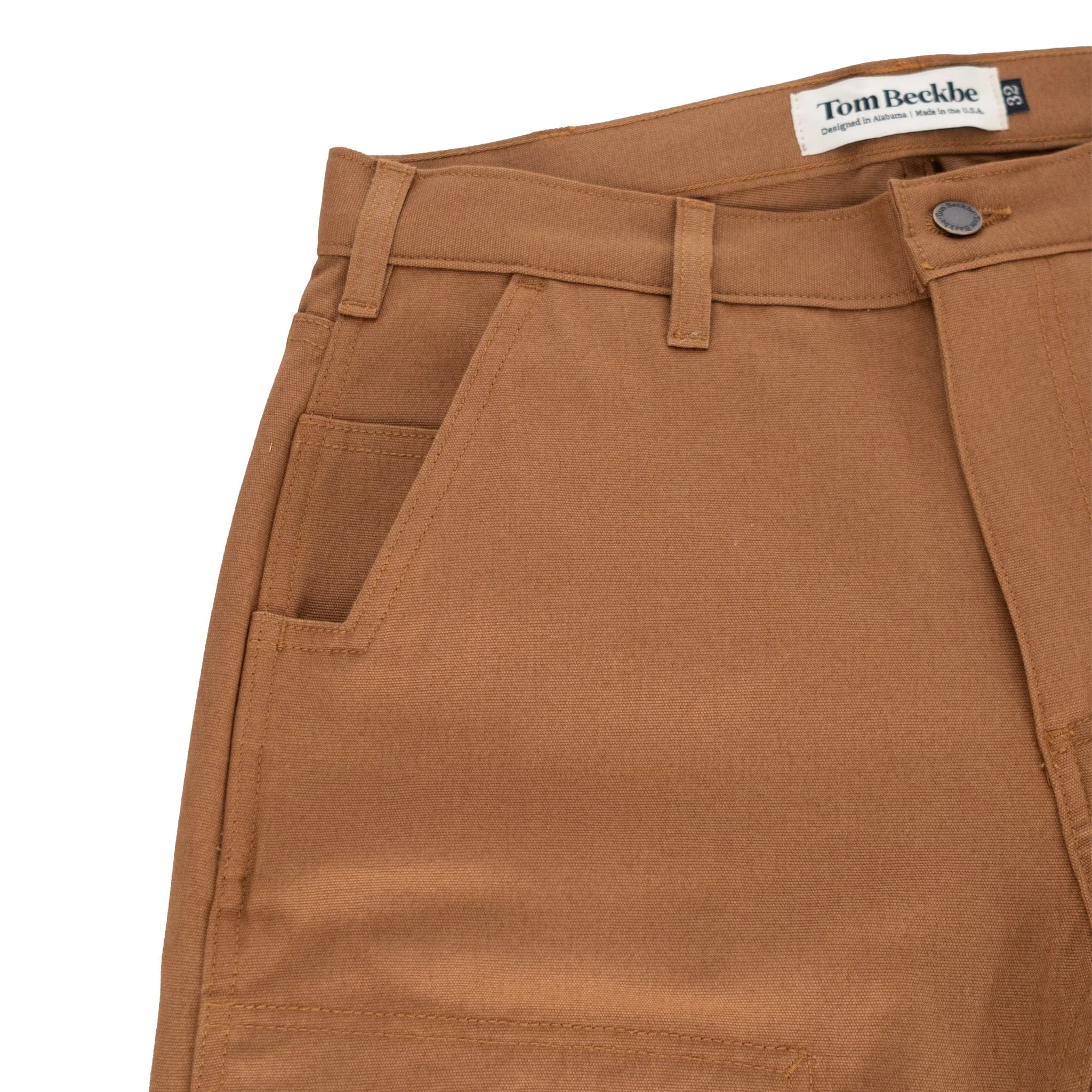 Rutledge Double-Front Canvas Pant