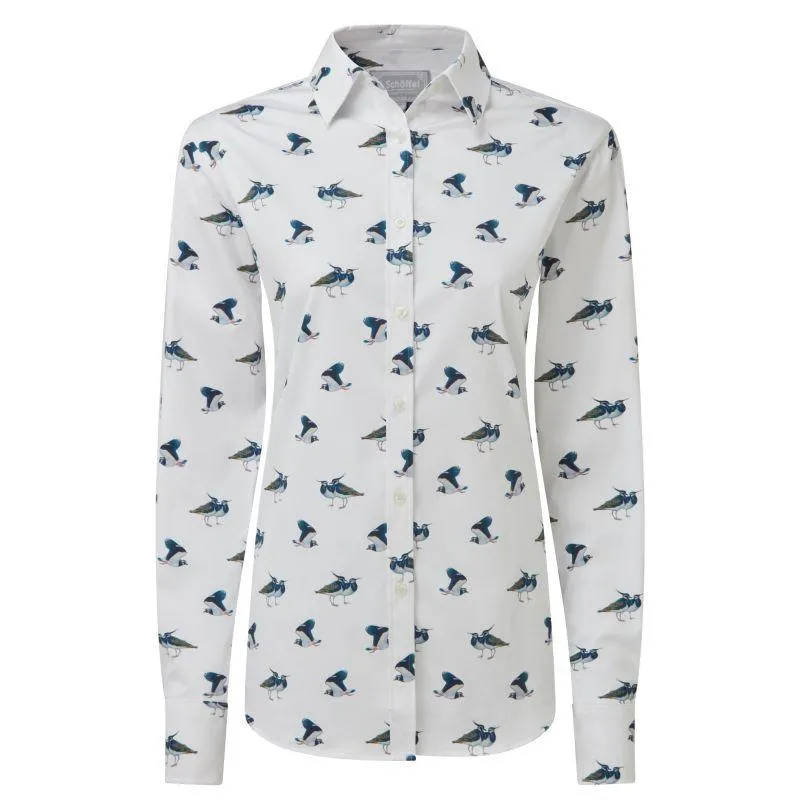 Schoffel Owen Williams Ladies Shirt - Lapwing Print