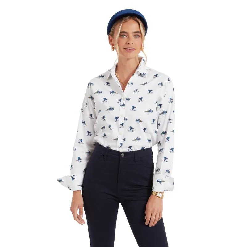 Schoffel Owen Williams Ladies Shirt - Lapwing Print