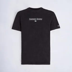 Tommy Jeans Classic New Tonal Linear T-shirt - Black