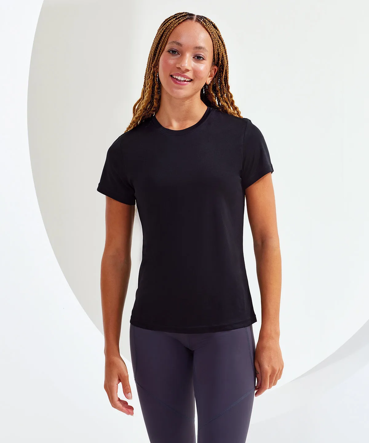 Womens TriDri® performance t-shirt | Blue Melange