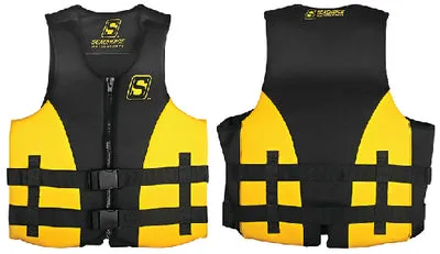 Yellow Seachoice Neoprene Life Jacket